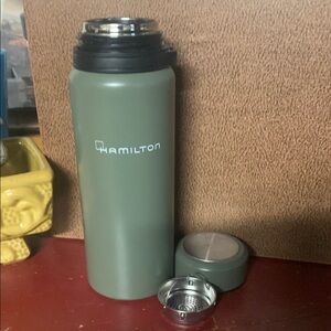 Hamilton Olive Green Insulated Bottle